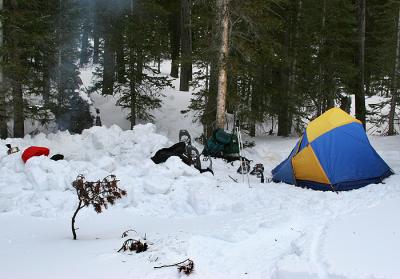 Snow Camping Trip Feb 2005