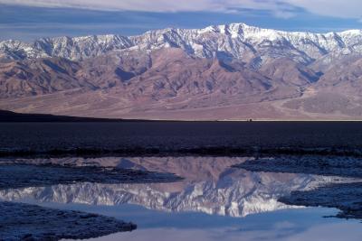 bad water death valley lowest elevation in north america