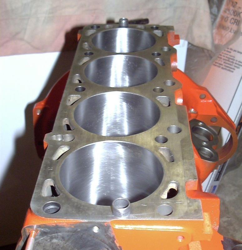 block deck with dowells out