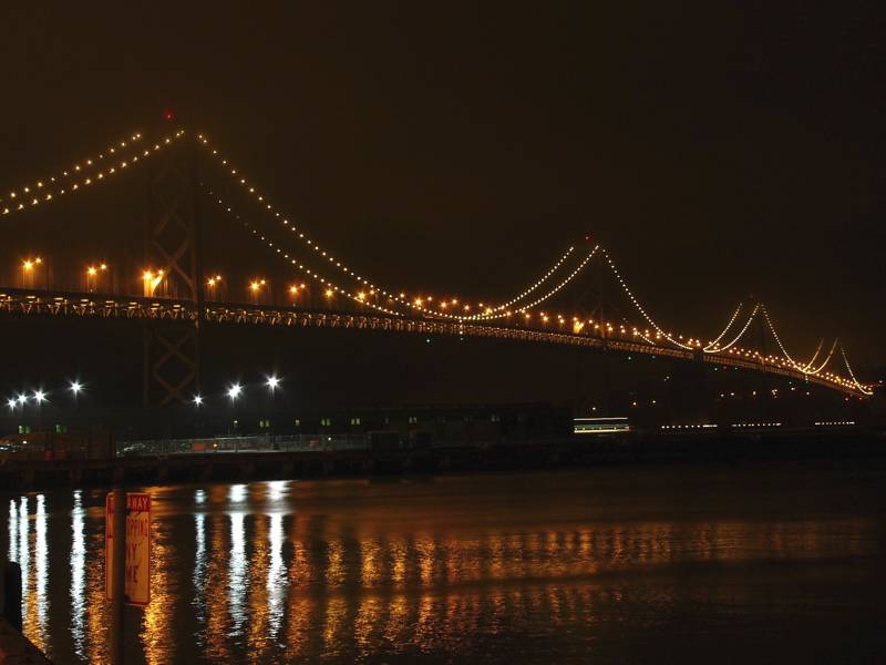 Bay Bridge from Embarcadero