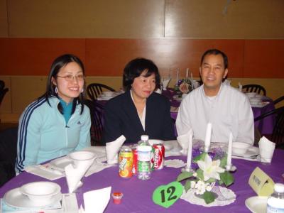 Van Quach and parents