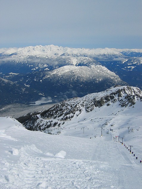 Top of Cloud Nine at Blackcomb