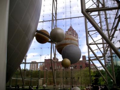 Planets at the Hayden Planetarium