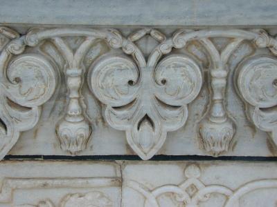 Agra, Taj Mahal, Wall detail