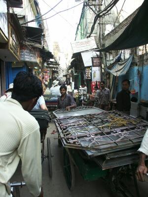 Old Delhi Narrow Street