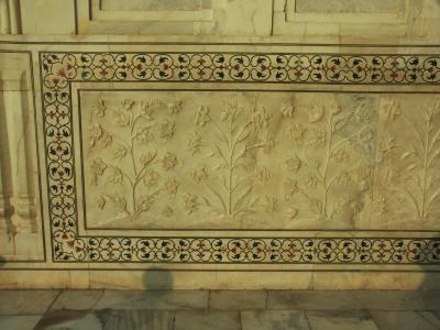 Agra, Taj Mahal, Wall Detail