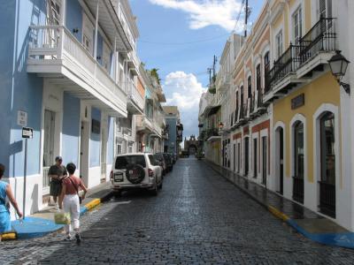 A street in Old San Juan