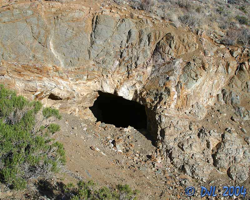 Mine at 35 28 51 N and 117 41 06 W