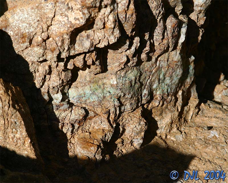 Mine at 35 28 51 N and 117 41 06 W