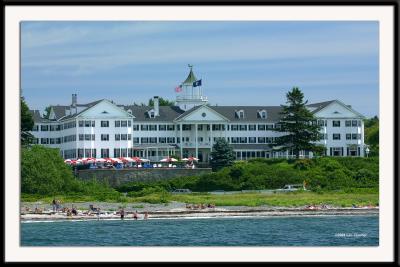The hotel in which some of The Shining was filmed, in Kennebunkport, Maine. There have actually been 7 murders at the hotel over the years, adding to its mystique.