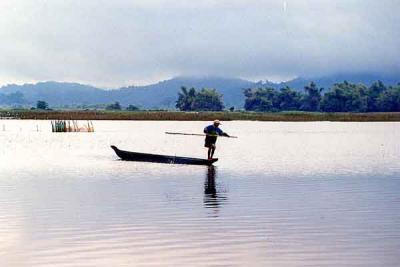 early morning boatsman