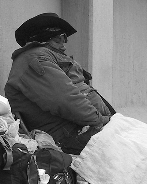 Sleepin on the Street