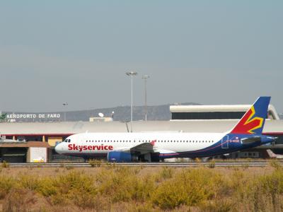 Aircraft at Faro Airport