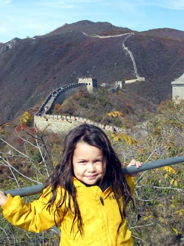 Beijing -- Family Fun in Tianamen and at The Great Wall
