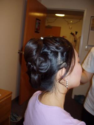 Her $50 hair