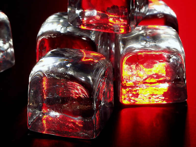 Glass cubes