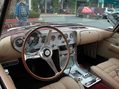 1963 Chrysler by Ghia dash, complete with 8 track player