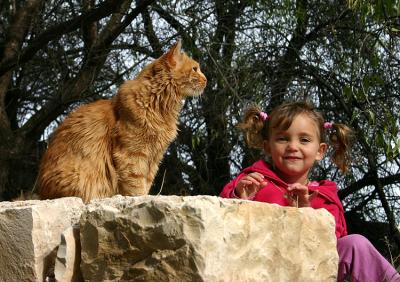 Stav And A Cat (1)