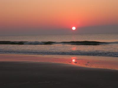 Myrtle Beach sunrise. I walked the beach every morning to take pictures of the beautiful sunrises.