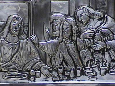 fragment The last supper al