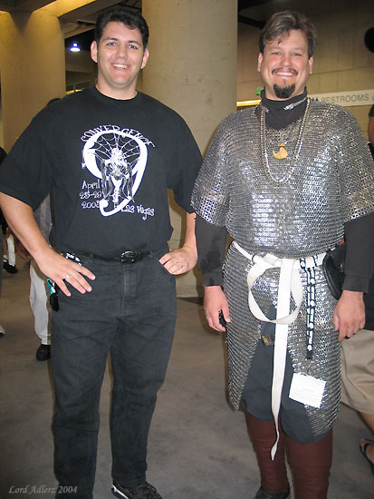 Lars (me) and Sir Drogo (Bob)