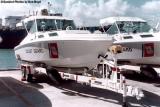 1973 - Presidential security go fast boats - Coast Guard stock photo