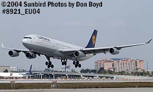 Lufthansa A340-313X D-AIGP aviation stock photo #8921