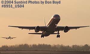 American Airlines B757-223 aviation stock photo #8951