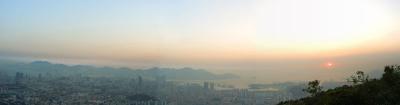 Panorama view of Kowloon