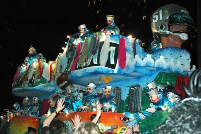 Krewe of Bacchus Parade