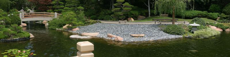 Japanese Garden Panorama 2