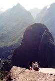 A view of Putucusi from the watchmans level