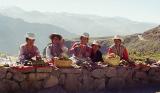 Fruit vendors at Condor Pass