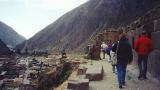 Ollantaytambo: near top.  Were walking toward a portal.