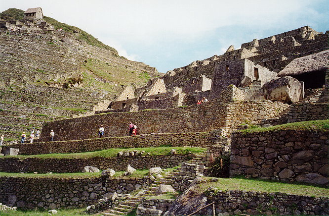 Temple of the Suns odd window-portal facing<br> the House of the Caretaker of the Fountains