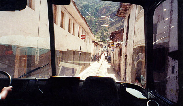 Approaching Pisac Market