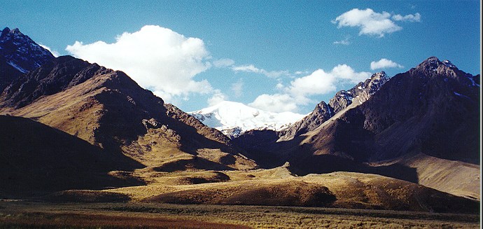 From window of train to Cusco