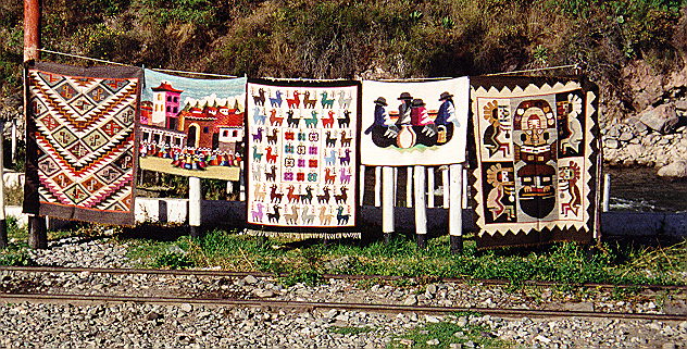 During another train stop - items for sale