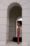 Sue at Byron Lighthouse