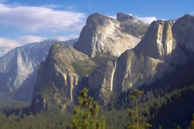 Three Sisters, Yosemite National Park