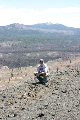 Kevin on Top of Cinder Cone