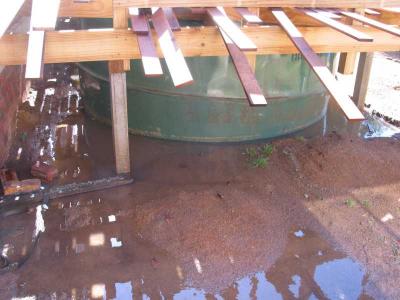 We have a swimming pool