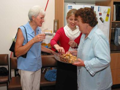 Yum, look at those sausage rolls Lisa made
