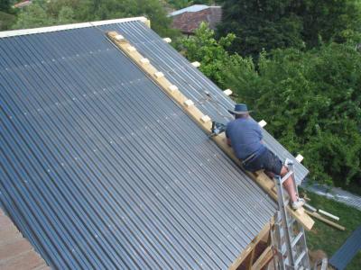 A new type of ladder and the other end of the rope