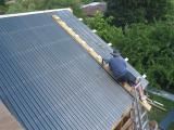 A new type of ladder and the other end of the rope