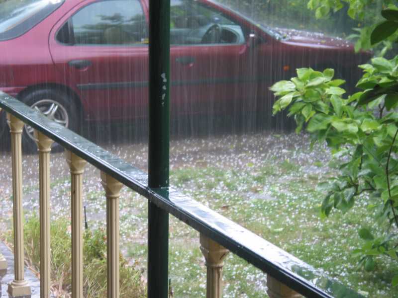The night of the 100 year storm