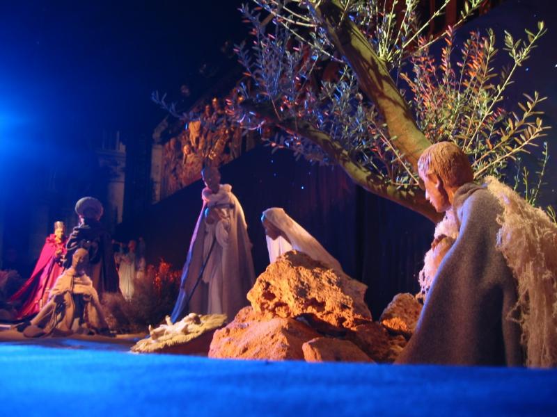Nativity scene // Paris