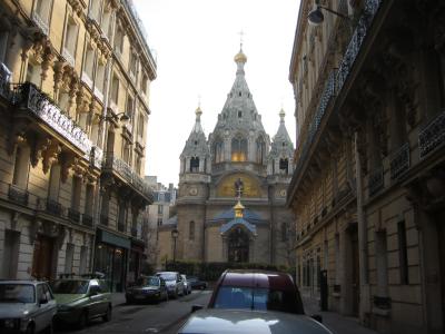 St-Alexandre Nevsky Church on Rue Daru // Paris