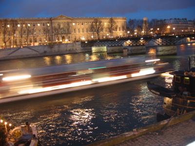 Cruising down the Seine // Paris