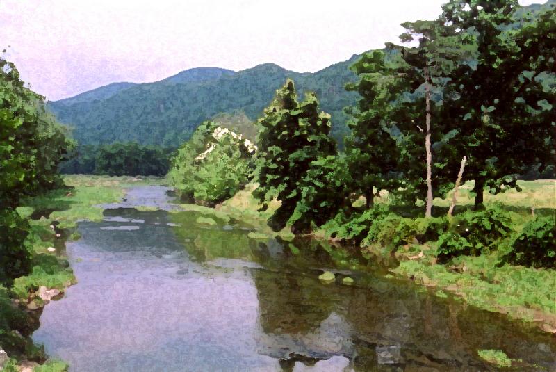 Lost River h - Drybrush
